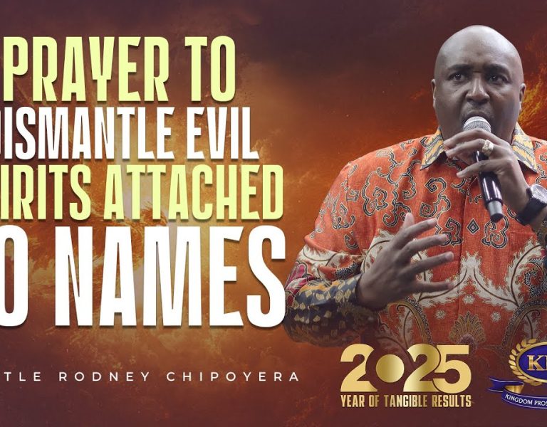 Prayer To Dismantle Evil Spirits Attached To Names